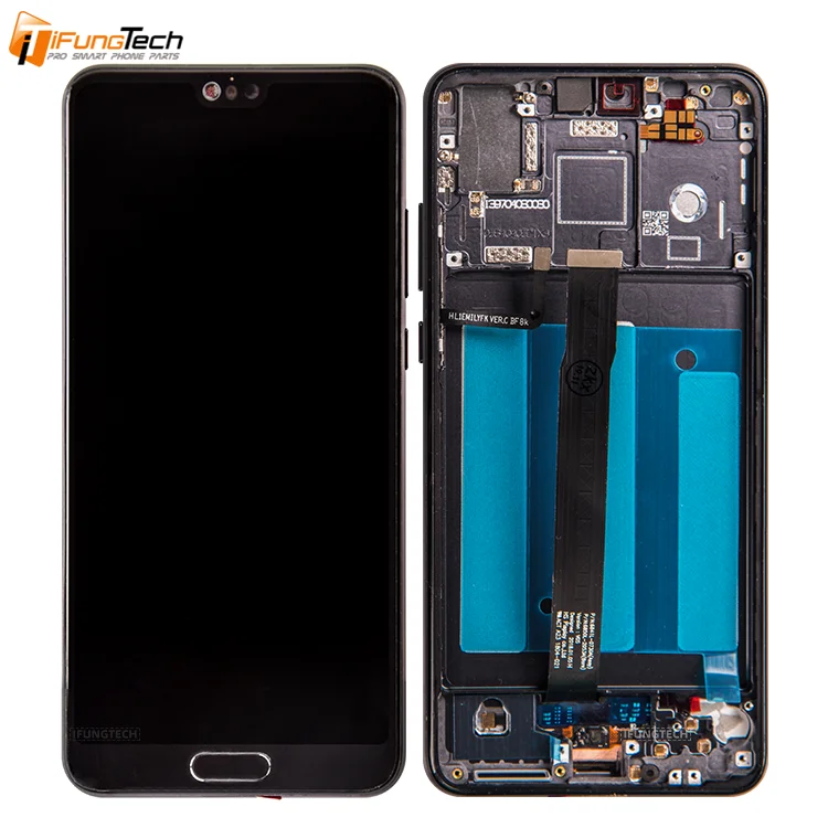 

2240x1080 5.8" For Huawei P20 LCD Display Touch Screen Digitizer Assembly EML L29 L22 L09 AL00 For Huawei P20 LCD With Frame, Black, blue, twight, gold, pink