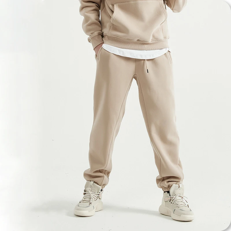 

Wholesale Blank Plain Men French Terry Sweatpants, Khaki,black,gray,green,blue