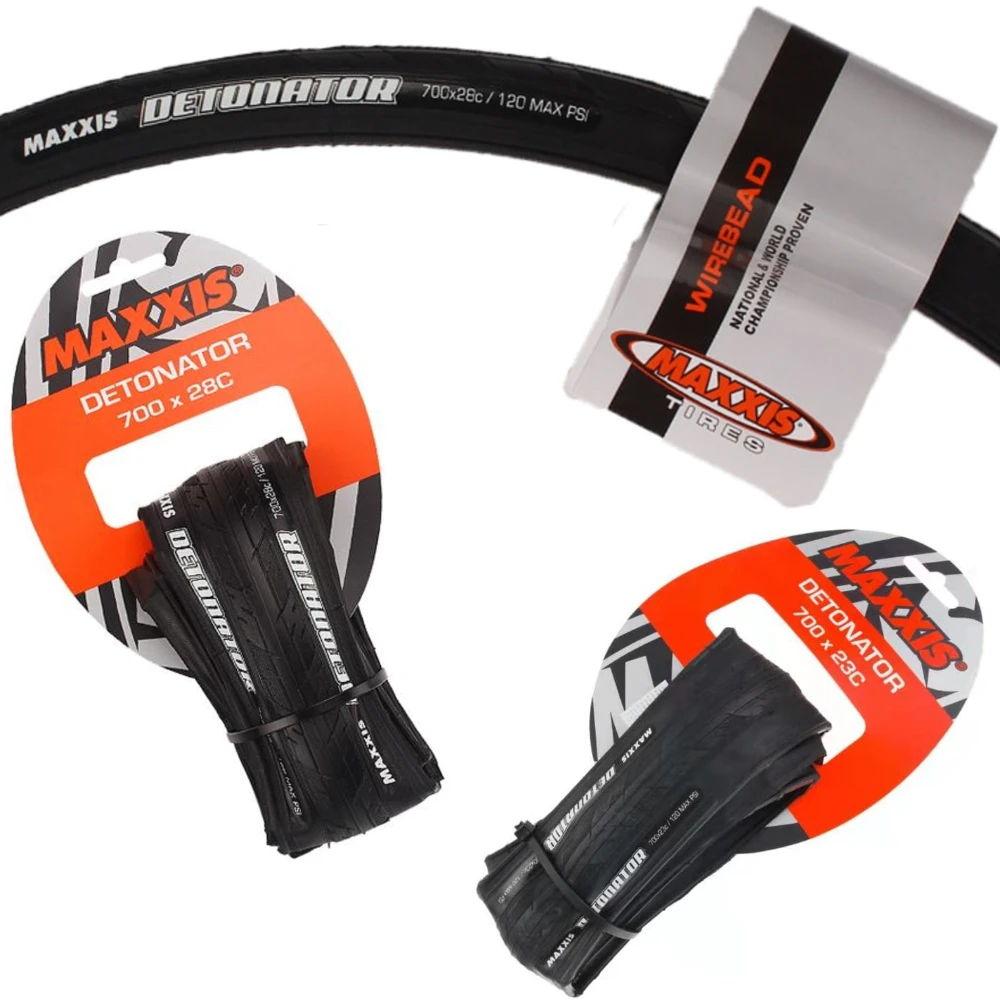 

Maxxis Detonator Road Bicycle Tire 700C 700X28C (28-622) bike tire M203