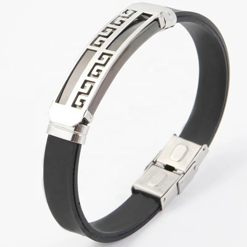 product-BEYALY-Elegant Popular Fret Laser Engraved Fashion Bracelet Titanium-img-1