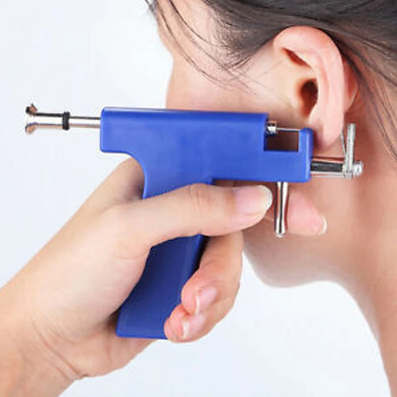 

Universal Ear Piercing Kit - Stud Piercing Instrument - Ear Stud ear piercing gun, Customized color accepted