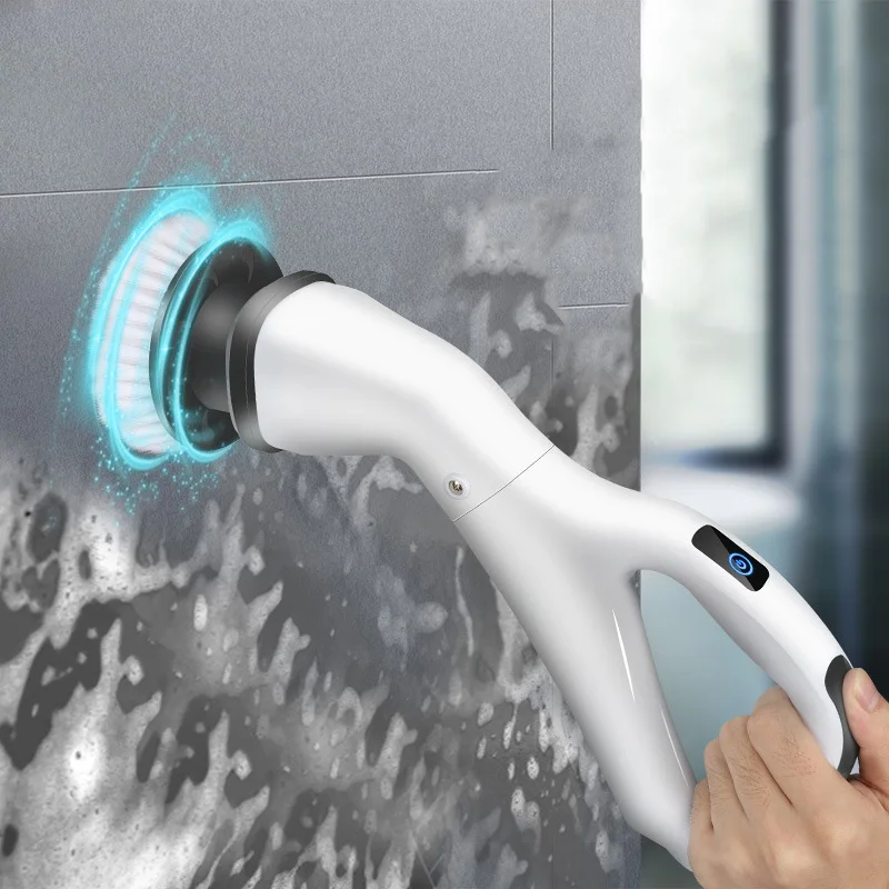 

DYS92 Multifunctional Bathroom Floor Brush Electric Cleaning Brush Tile Bathroom Home Rechargeable Gap Cleaner Brush, As pic