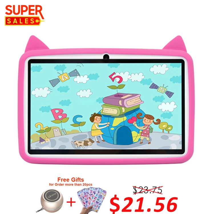 

2019 Best Price 7 inch Allwinner A33 Kids Educational Tablet Pc For Child