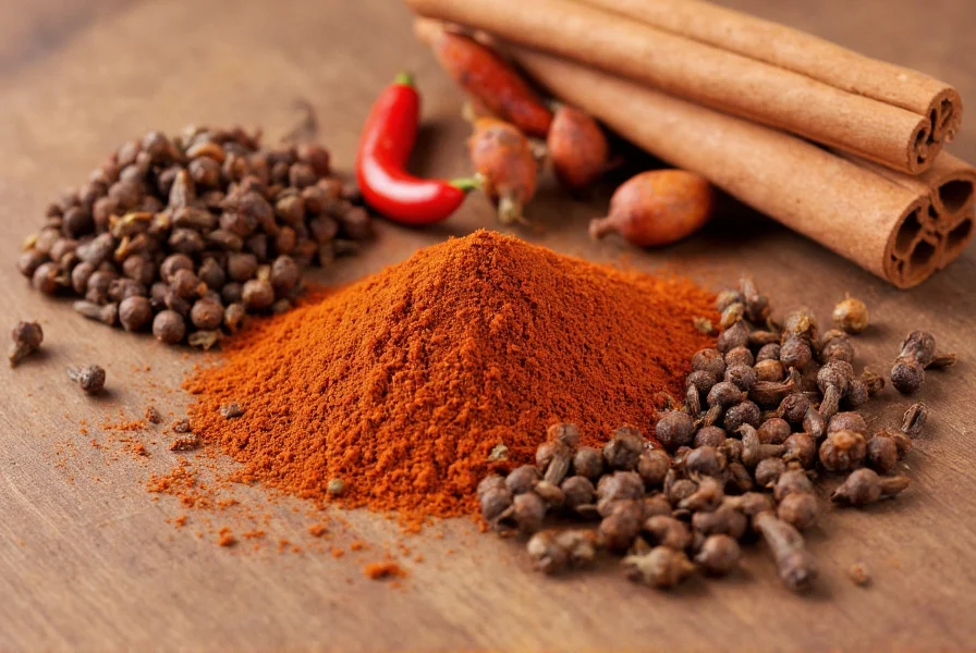 Zutaten für Cincinnati Chili Gewürzmischung