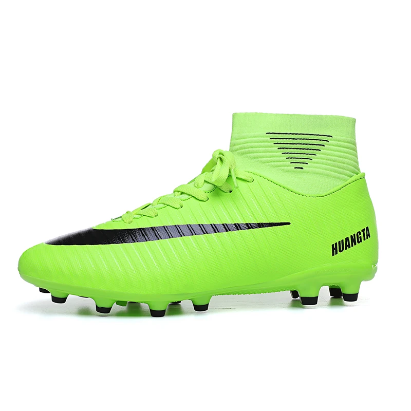 
Football shoes for synthetic grass broken nail style soccer boots high ankle shoes outdoor sports shoes 