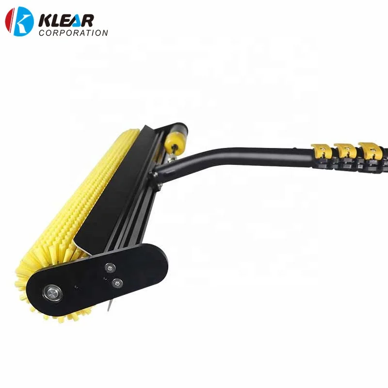 

Solar panel cleaning brush handheld cleaning solar panel automatic cleaning robot