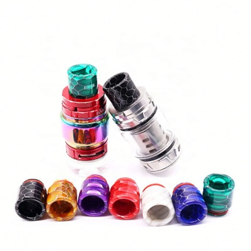 

Resin Snakeskin Drip Tip Smoking Accessories Jhcentury, Black/red/blue/purple/green/yellow