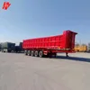 Shandong Huajin brand 5 Axle dump semi truck coupling trailer high quality low price from China hot sale