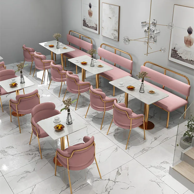 Hot sale New design Restaurant Dining Sets Cafe Table Chair Set