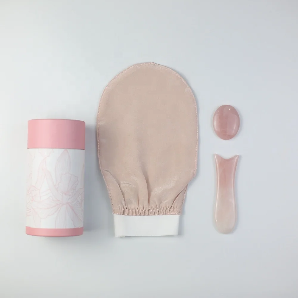 

Amazon Top Sale Glow Exfoliating Silk Mitt Skin Care For Shower Exfoliating Gloves For Spa Scrubbing Exfoliating Glove