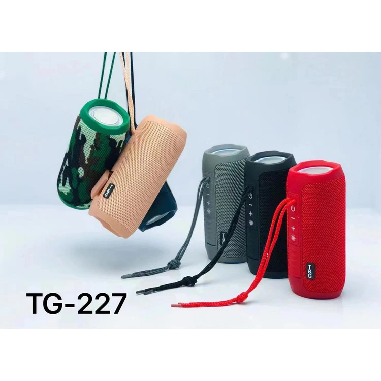 

TG-227 New Design Parlantes TG Speaker Small Multi Function Speaker With Colorful Lights, Black/red/blue/camouflage/gray/pink