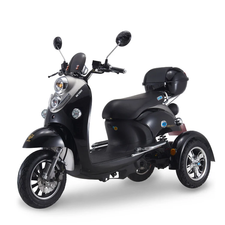 

3 Wheel Three Wheeler Scooty Elektro Moped Dreirad Trois Roues Electric Scooter for Adult