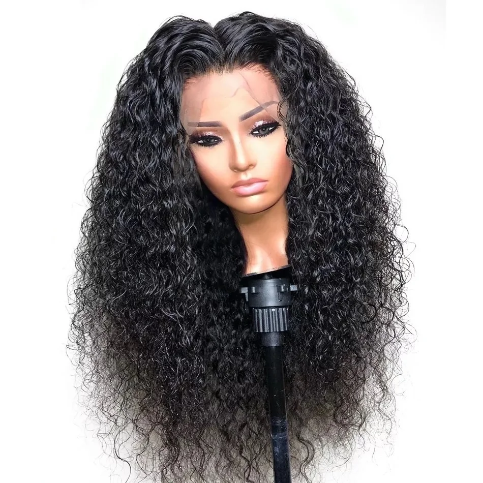 

200% Density Full Lace Wig Curly Human Hair Wigs Pre Plucked Cuticle Aligned Brazilian Virgin Raw Frontal Lace Wigs Cheap