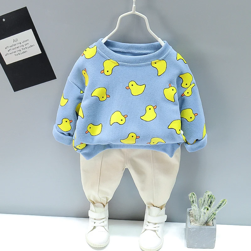 

2021 Hot sale The cute animal design two-piece clothing 1-5 year kis clothes clothes for kids children's clothes fashion