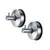 2Pcs SUS 304 Stainless Steel Vacuum Suction Cup Hook Removable Bathroom accessories Shower Hook Suction Towel Hook