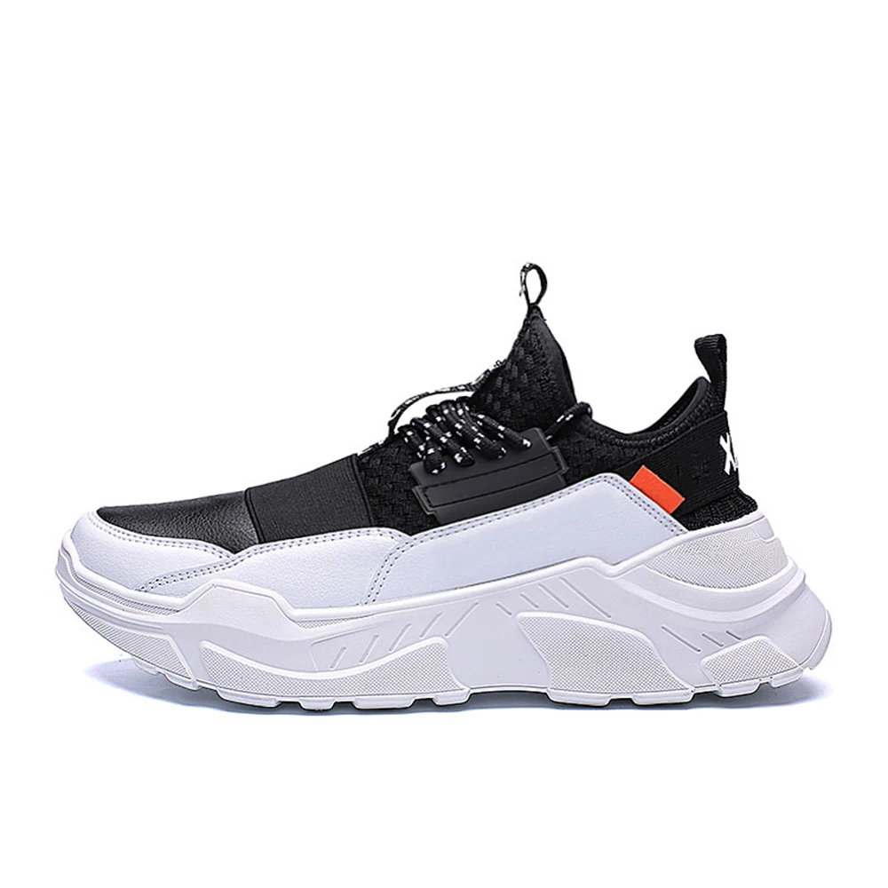 

Superstarer New fashion Men good quality big size black and white color summer mesh sneakers shoes for students training