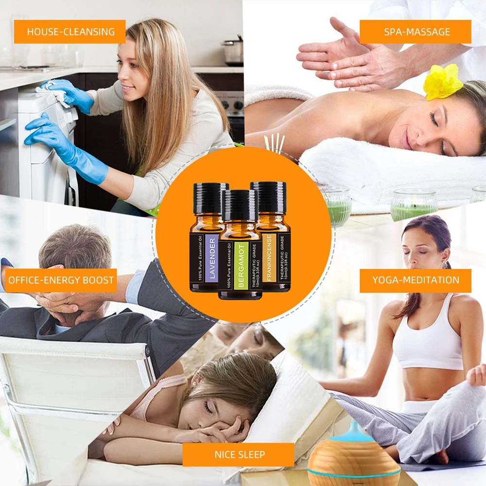 
Natural Therapeutic Essential Oil high Quality Natural Aroma Lavender Body Massage Essential Oil 