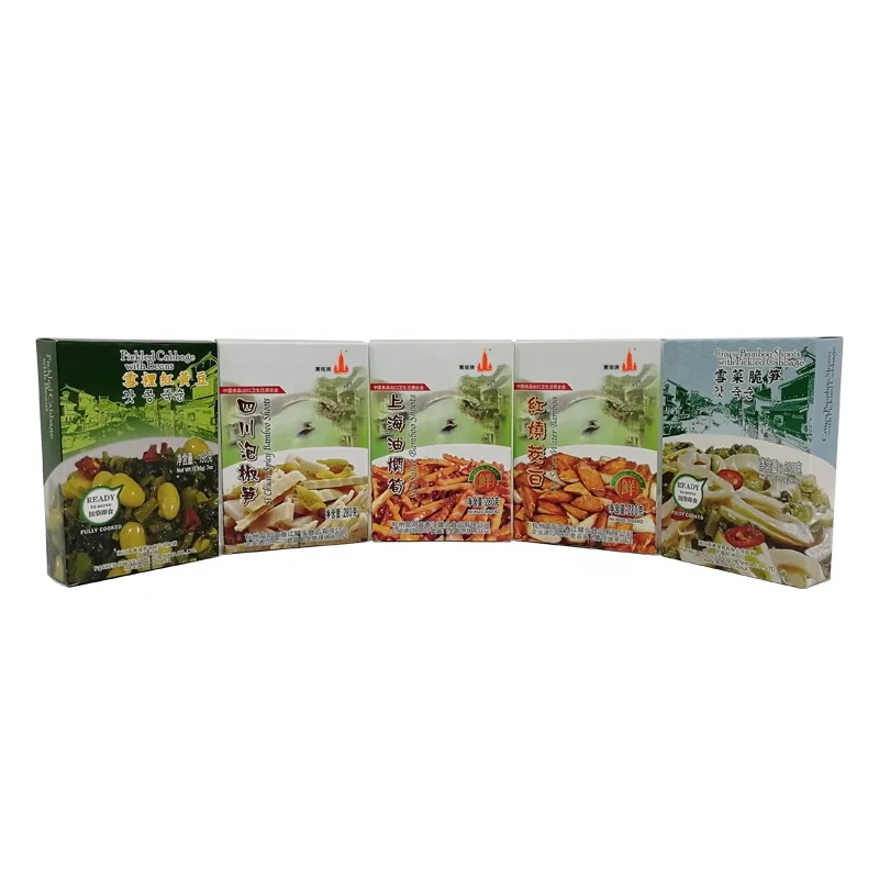 
Sealed Vacuum Pack Vegetables Bamboo Shoots Pickled Cabbage 