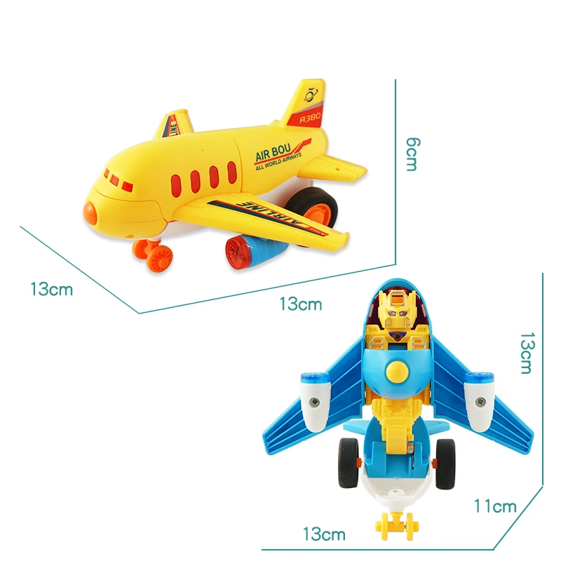 airplane robot toy