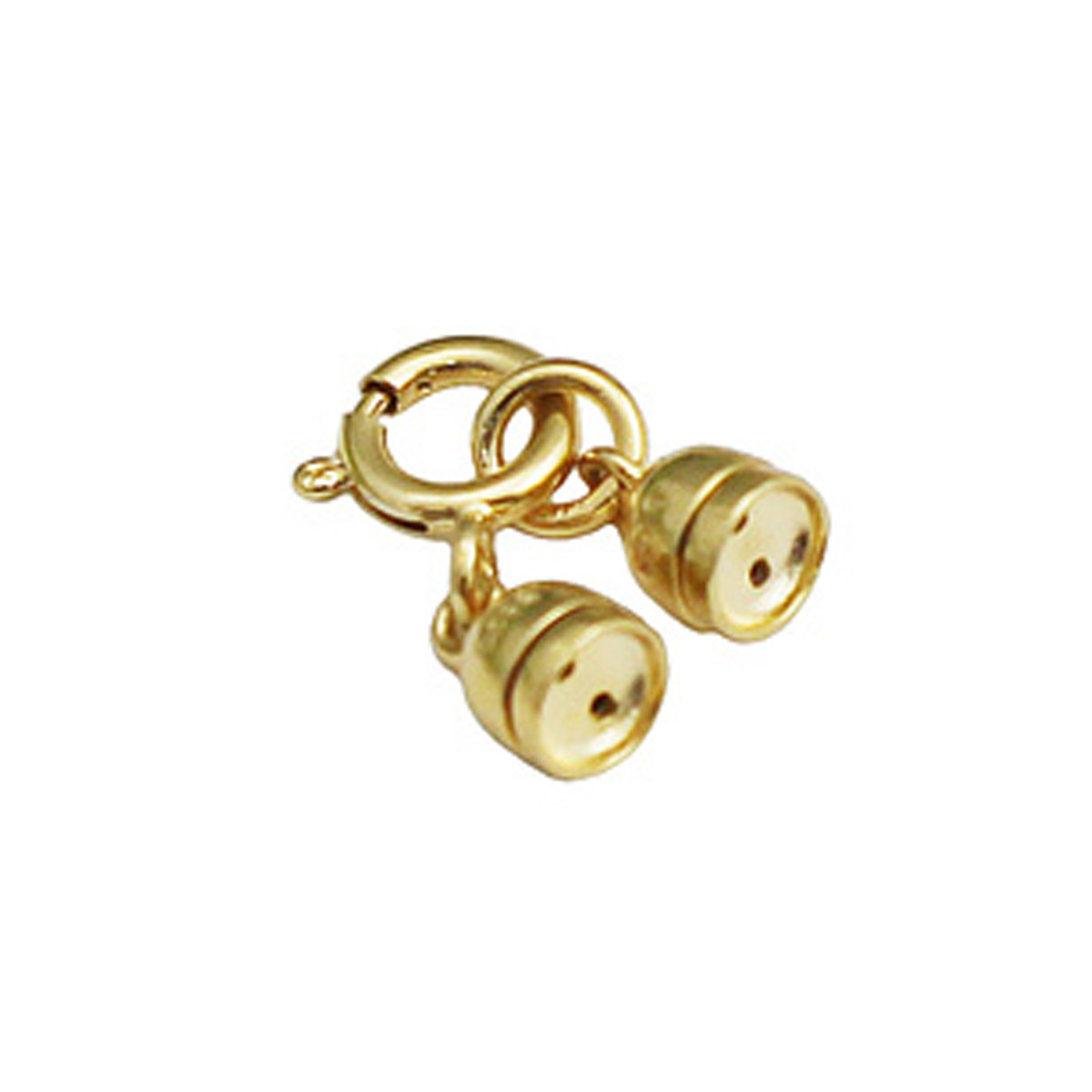 

925 Sterling Silver Screw Clasp for Jewelry Making Supplies, Silver , gold