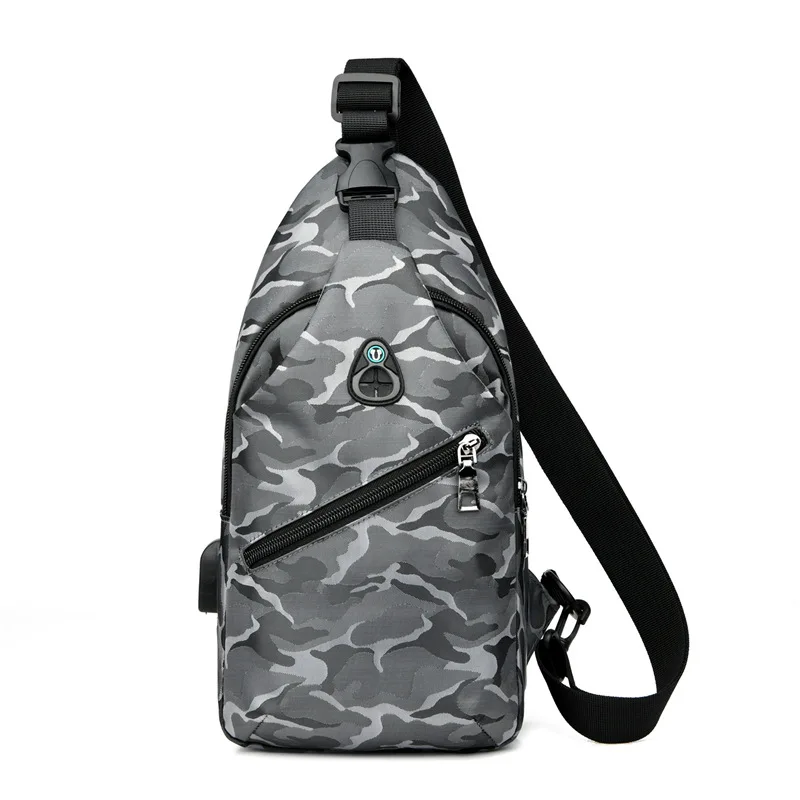 

New Fashion Shoulder Messenger Bag Korean Casual Men's Chest Bag