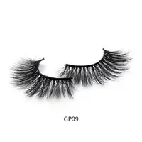 

2019 newest design faux mink eyelashes 3d silk lashes eyelashes vendor