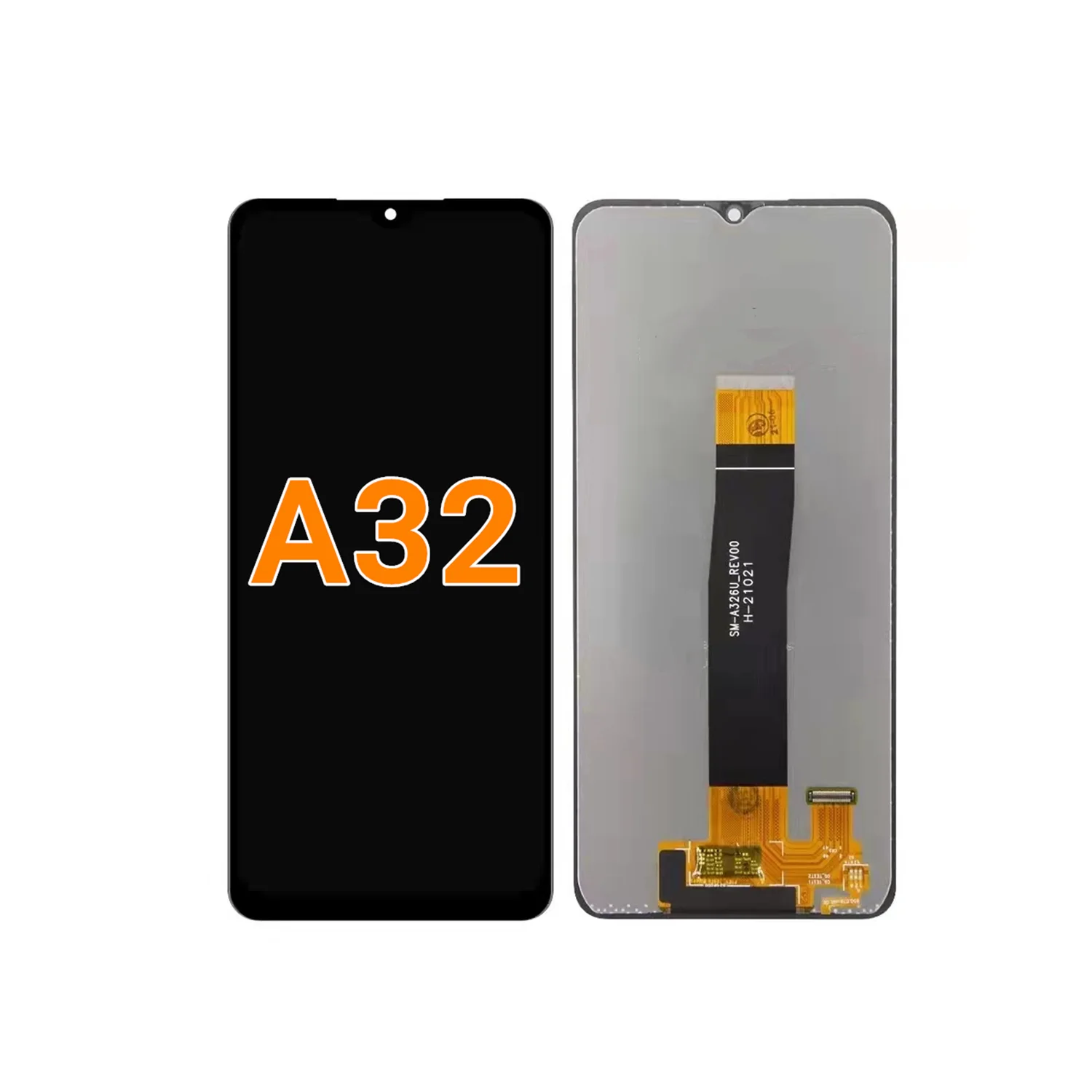 

Display Mobile Folder Display Lcd Touch Screen Phone Screen For SAMSUNG A32, Black