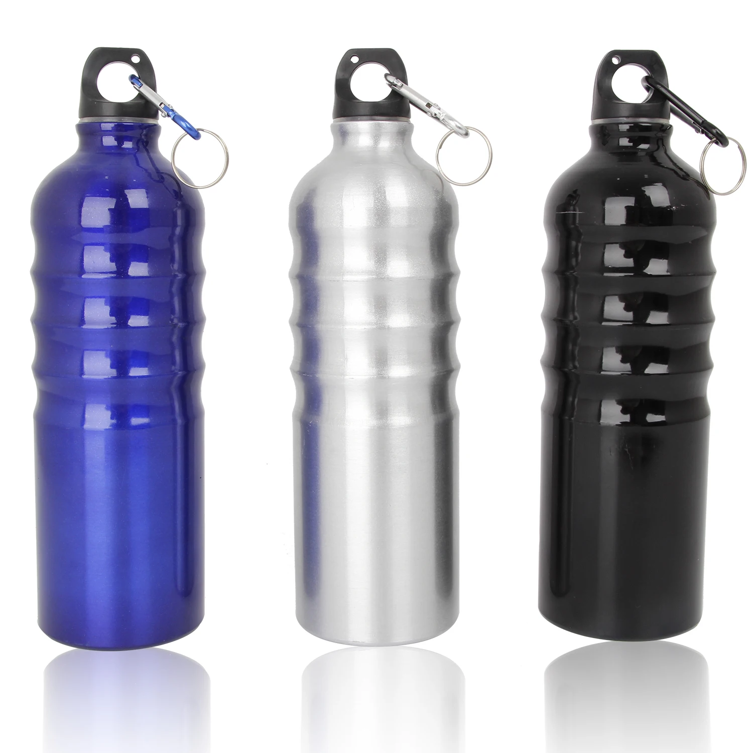 

BPA Free Camping Water Bottle Aluminum Water Bottle Sport Narrow Mouse with Screw Cap, As picture