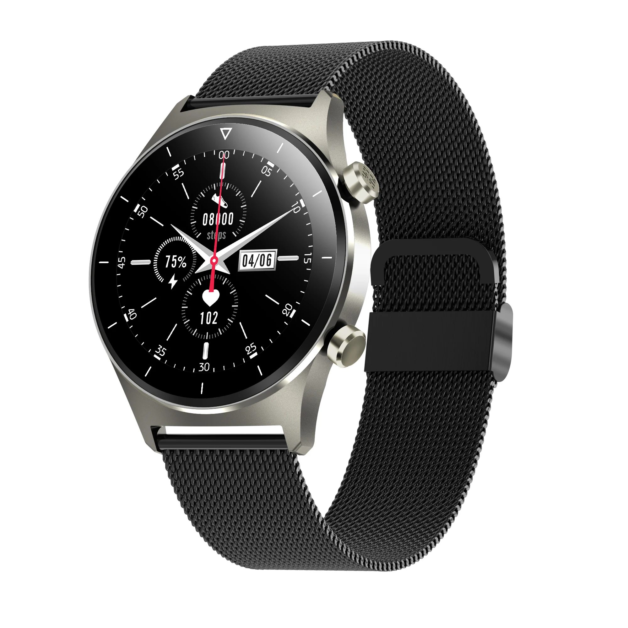 

E13 Smart Watch 1.28inch Touchscreen Heart Rate Smartwatch support Android IOS phone
