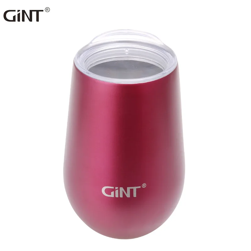 

GiNT Morden Trendy Stainless Steel 350ML Insulated Thermos Water Bottles Egg Tumbler for Home Office Cafe, Customized colors acceptable