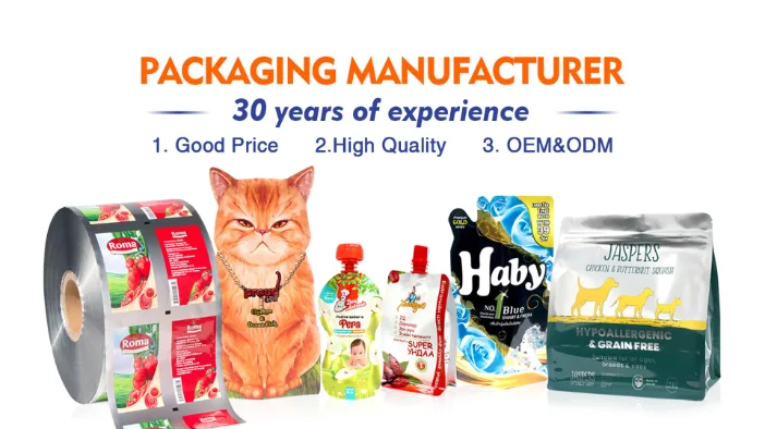 Custom Gravure Printed Stand up Pouch with Zipper Top Food Grade Waterproof Doypack Mylar Bag