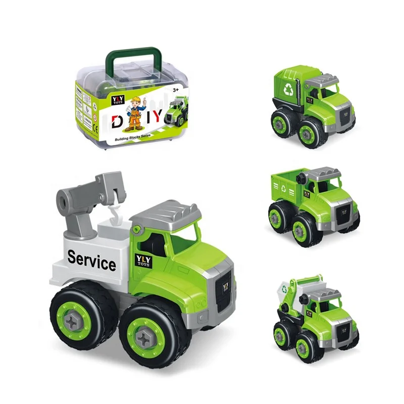 Take Apart Set Durable Ecofriendly Assembly Diy Toy Truck With
