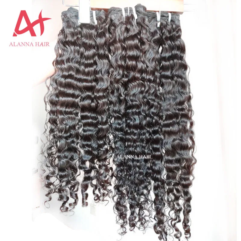 

Hot Sale Raw Hair Unprocessed Human Hair Extensions Raw Virgin Burmese Curly Hair 10"-30' No Tangle No Shedding