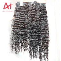 

Hot Sale Raw Hair Unprocessed Human Hair Extensions Raw Virgin Burmese Curly Hair 10"-30' No Tangle No Shedding