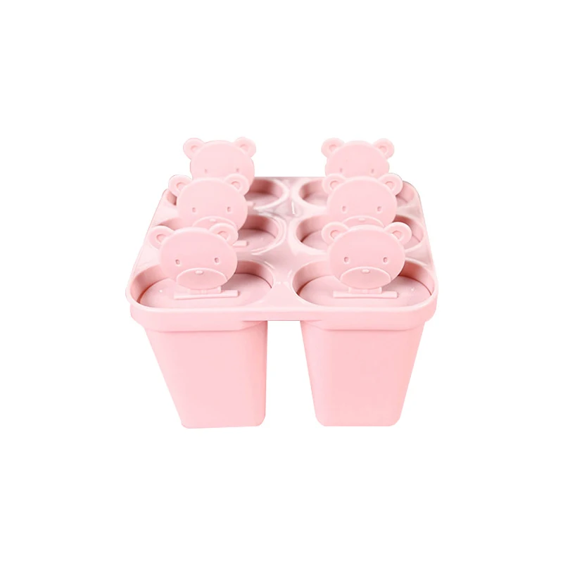 

Ice Cream Mold Reusable Easy Release Ice Cream Maker, Pink/blue/green