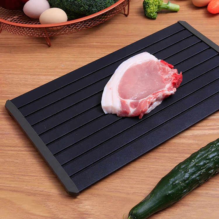 

Quick defrost tray thawing board plates meat thaw 6mm defrosting plate for frozen food