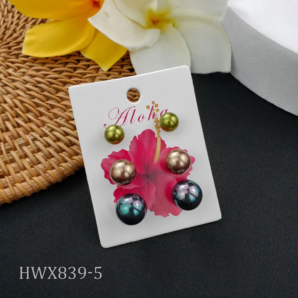 hawaii cut safety pin women accessories earrings