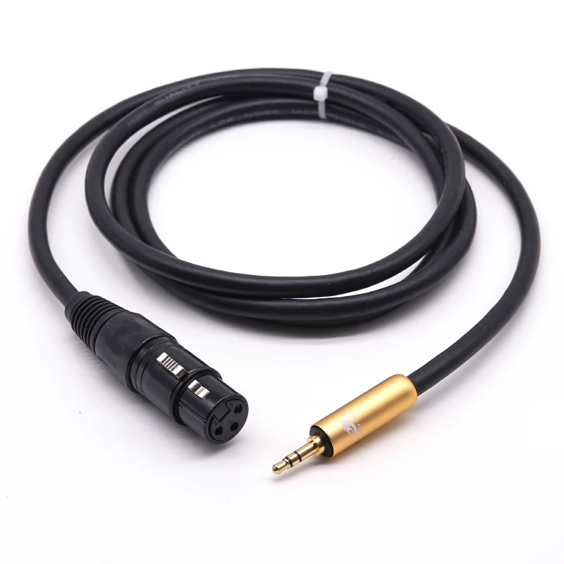 

GOLLEY LION 3.5mm to XLR 3 Pin Female Microphone Cable Audio Cable, Customizable
