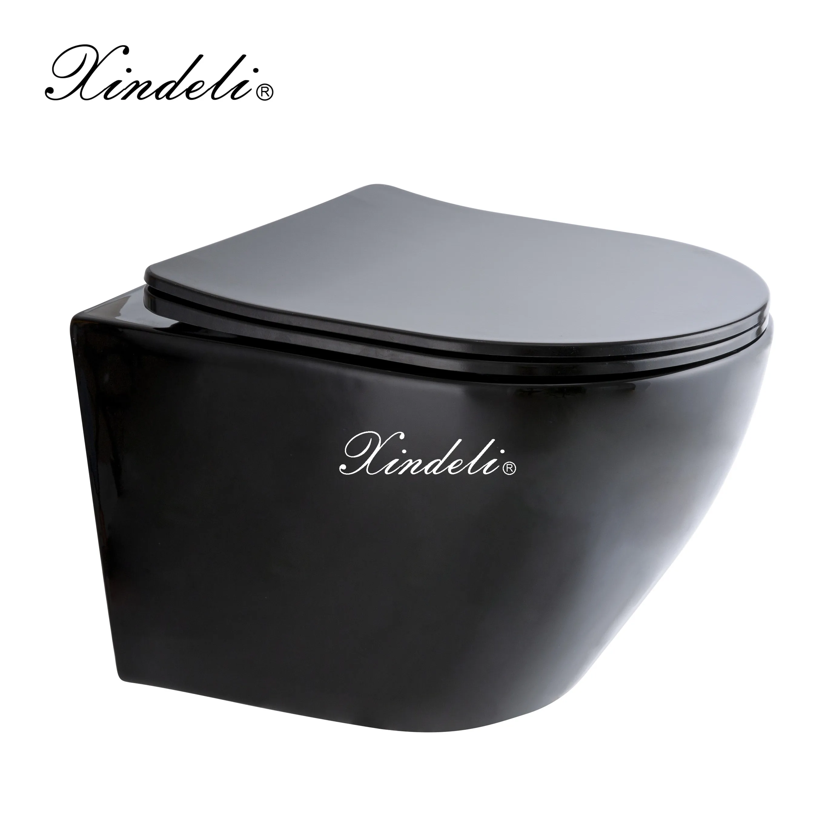 Silver Modern Home Bathroom Ceramic Rimless Wall Mounting Wall Hung Wc Hanging Toilet Buy