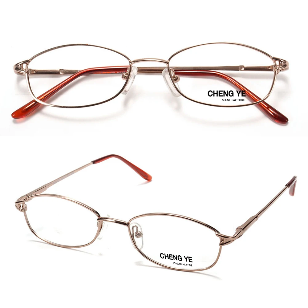 

Factory Selling High Quality Classical Optical Frame Ladies Metal Glasses