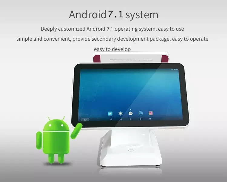 Factory 17 inch  computer computational  nfc android tablet  smart pc capacitive touch screen monitor for pos system