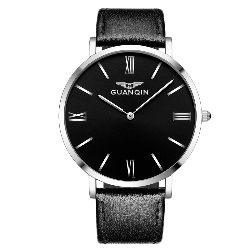 

Guanqin Quartz Movement Men custom watch dropshipping low moq for men