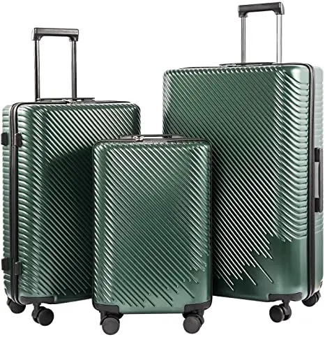 

3 PCS Luggage Set Spinner Suitcase Carry On Bags and Luggages, Custom made