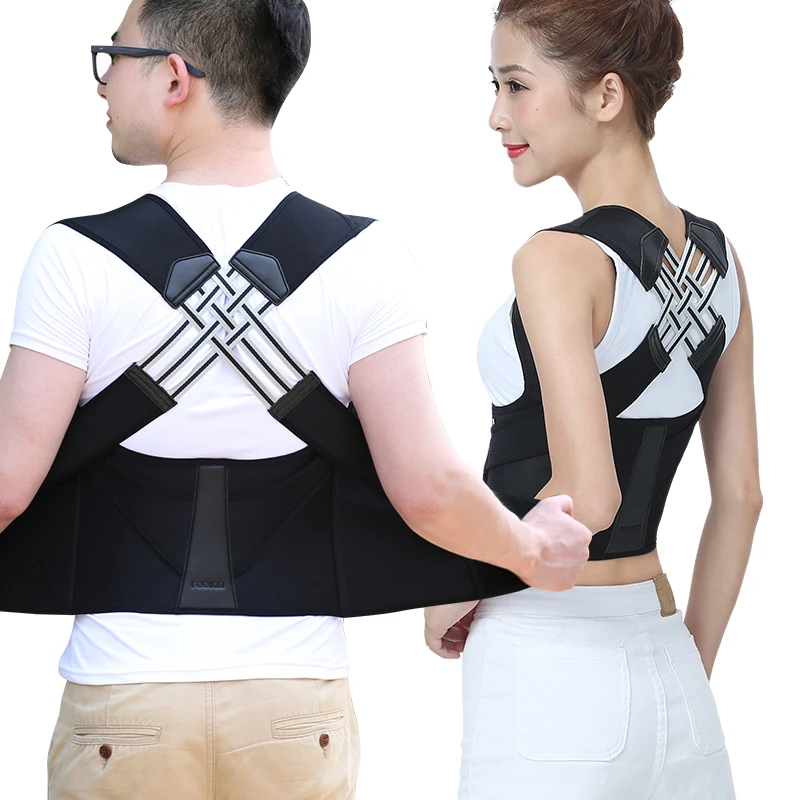 

Back support adjustable black Amazon Taobao hot sale posture fixer