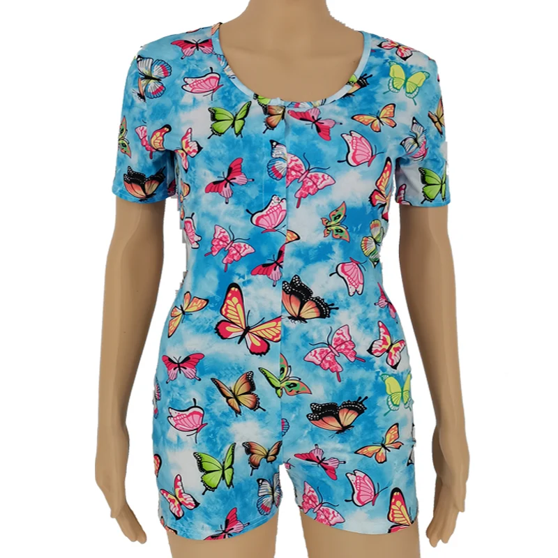 
Plus size polo t shirt romper baby pajamas sleepwear Pajamas adult Onesie for women 