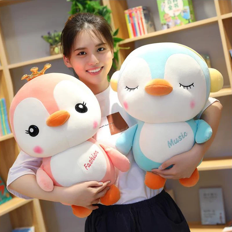 
Small Quantity Wholesale Penguins Plush Toys High Quality Birds Soft Toys for Kids Advertising and Promotional Gifts 