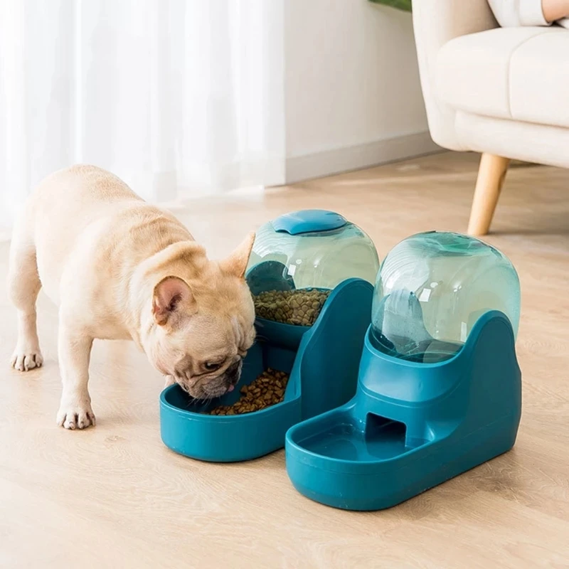 

Safety Automatic Pet Fountain Feeder Dog Feeder Bowl Cat Drinker Water Dispenser, As picture