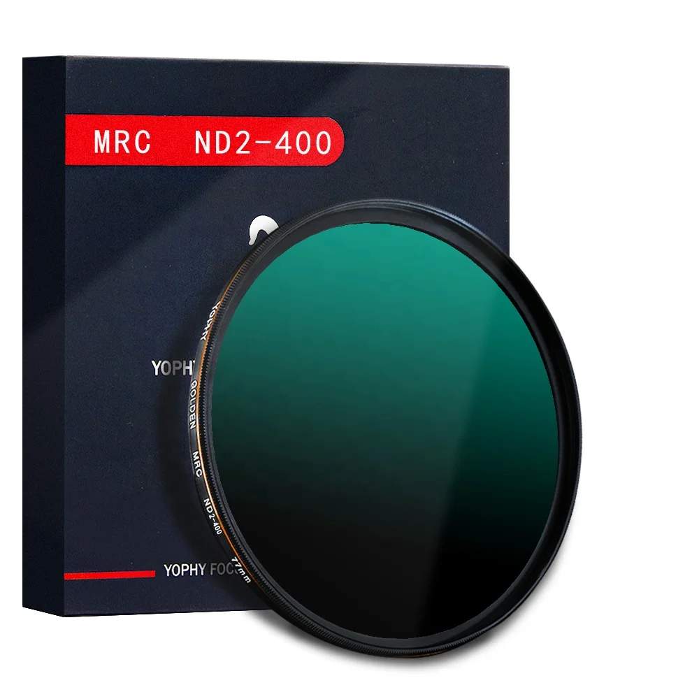 

camera ND Filter  Variable ND2 to ND400 filters, Black