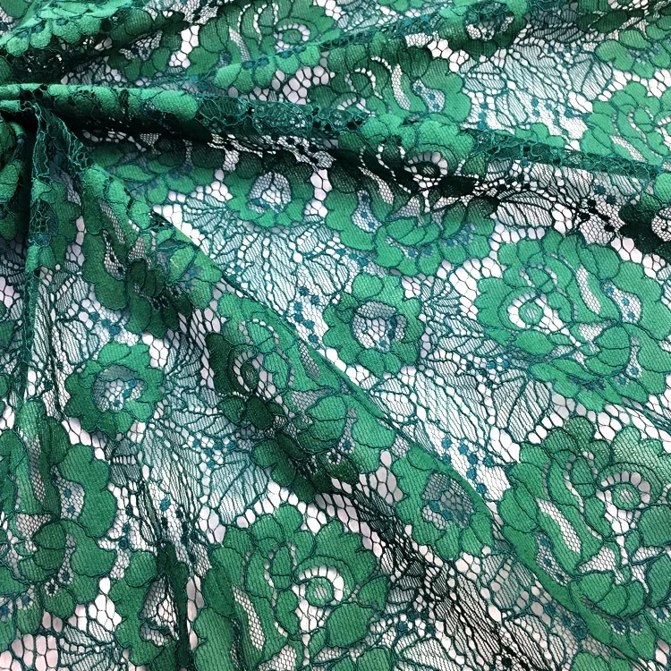

High quality flower embroidered lace fabric many colors in stock, Accept customized color