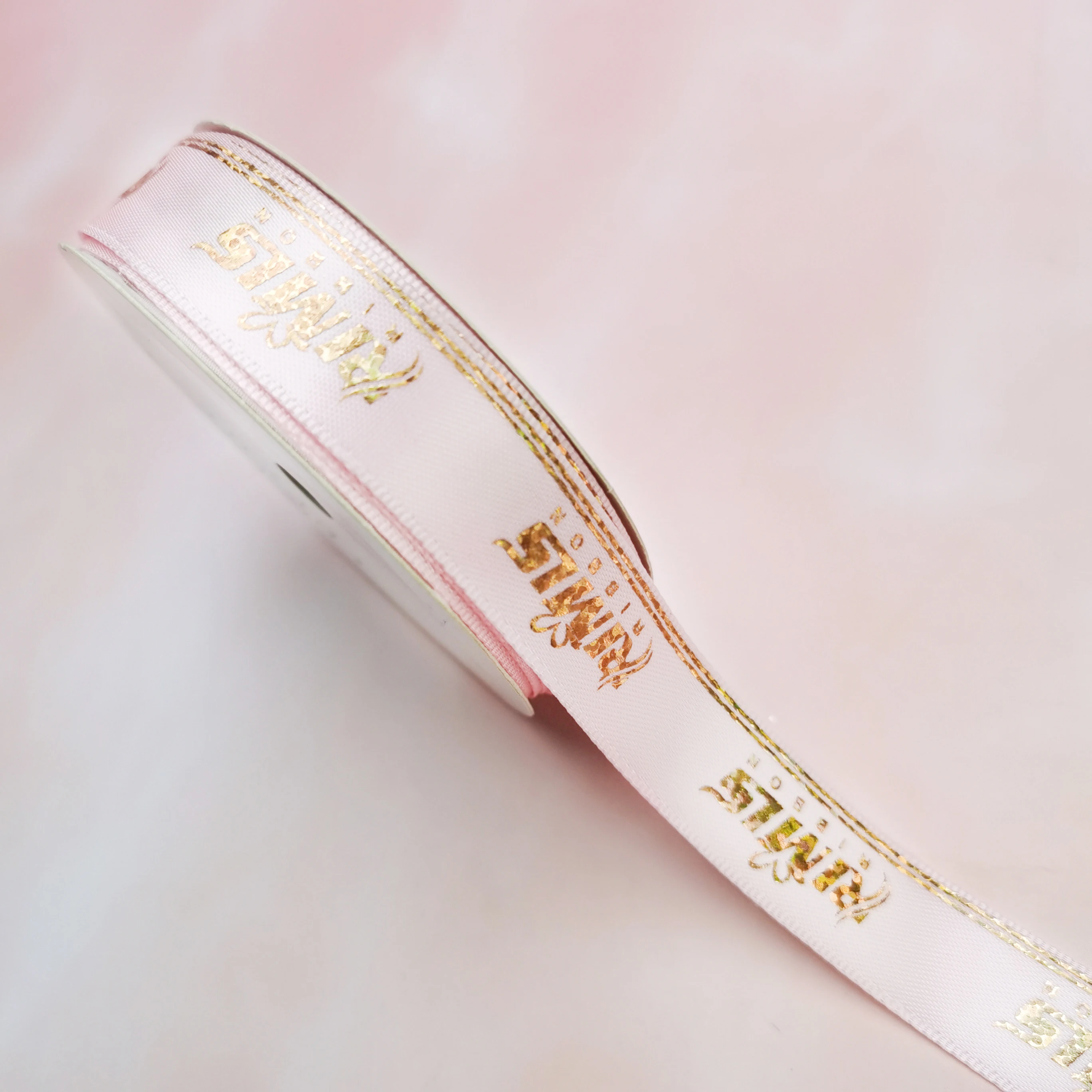 
RIMIS Customized Printed Logo Ribbon Organza Tape 